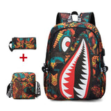 Oxford Cartoon Rucksack – Large Capacity School Backpack