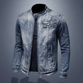 Men’s Retro Collar Denim Jacket