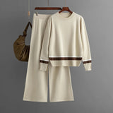 Women’s Knitted Sweater & Pants Set
