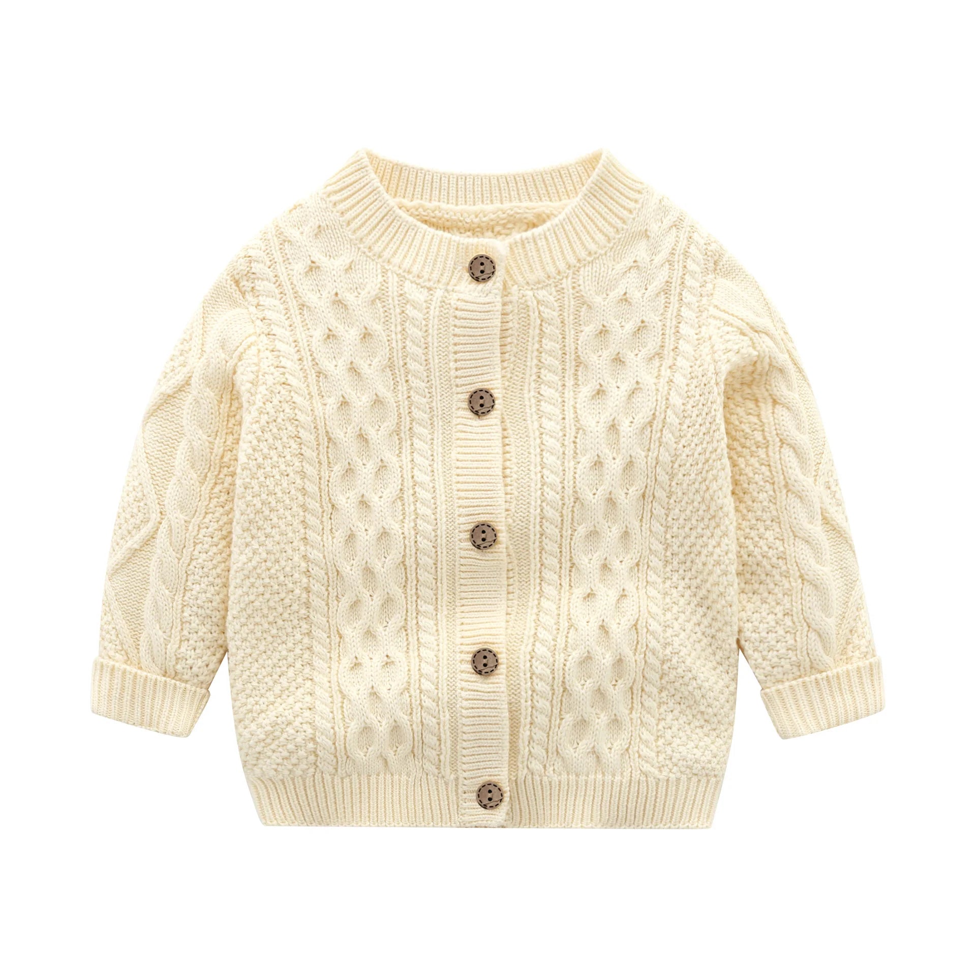 Classic Chunky Knit Baby Sweater