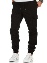 Multi-Pocket Casual Joggers
