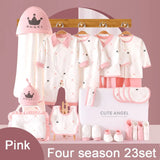 Unisex Baby Cotton Clothing Set (0–6 Months)