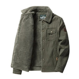Men’s Heavyweight Fleeced Cotton Jacket