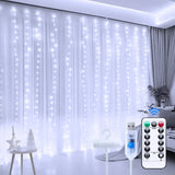 3x3m Waterproof LED Curtain Fairy Lights