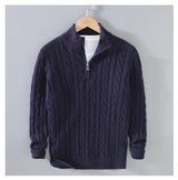 Men’s Premium Knitted Zipper Cardigan