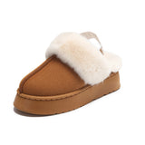 Women’s Suede Fur Warm Ankle Slippers