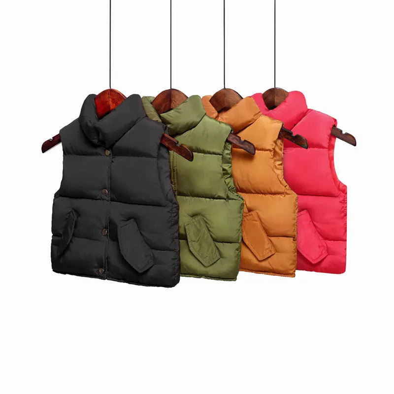 Kids’ Autumn Winter Corduroy Vest