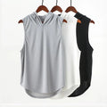 Men's Summer Muscle Hoodie Vest