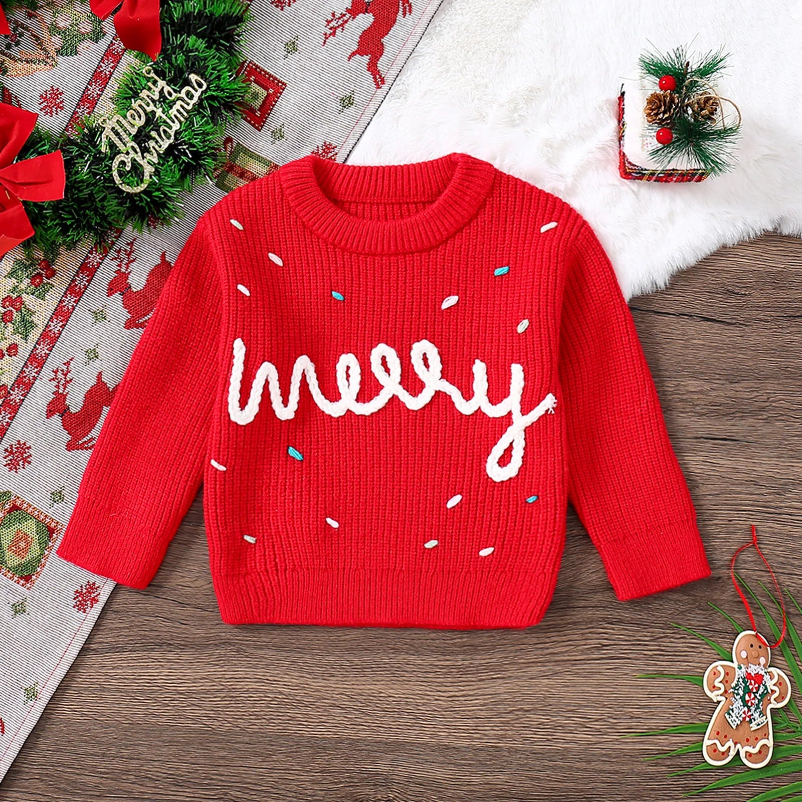 Kids’ Unisex Knitted Sweater