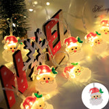LED Wooden Christmas Village Decoration