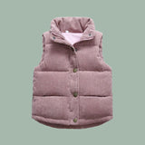 Kids’ Corduroy Vest for Autumn & Winter