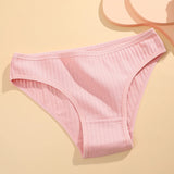 Plus Size High-Cut Cotton Briefs - Pack of 6