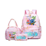 3-Piece School Backpack Set – With Pencil Case & Lunch Bag