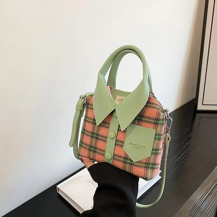 Women’s Portable PU Leather Shoulder Bag
