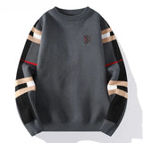 Men’s High-End O-Neck Pullover Sweater