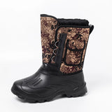 Men’s Non-Slip Detachable Fleece Waterproof Winter Boots