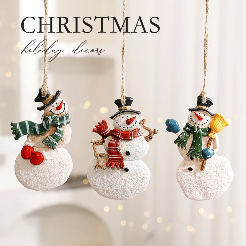 Festive Christmas Hanging Ornaments