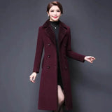 Women’s Long Plush Fur Coat