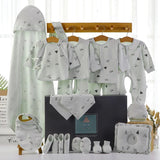 Unisex Baby Cotton Clothing Set (0–6 Months)