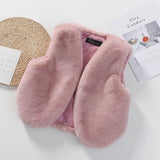 Kids’ Faux Fur Winter Vest