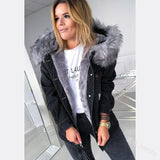Women’s Winter Oversized Denim Jacket