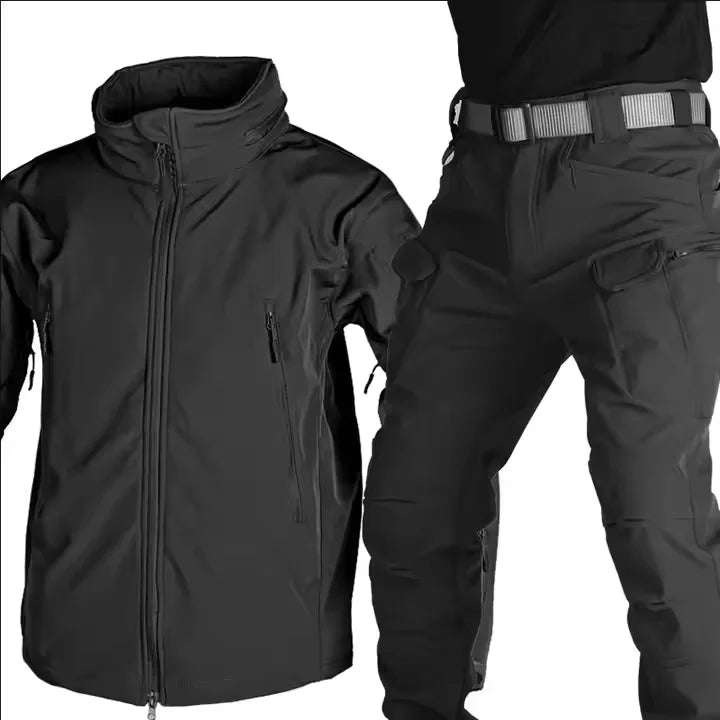 Men’s Waterproof Softshell Jacket & Pants Set