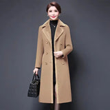 Women’s Long Plush Fur Coat