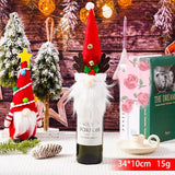 Red Christmas Bottle Cover