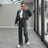 Women’s Red Oversized Jogger Set