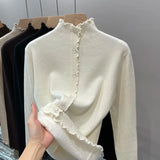 Women’s Long Sleeve Turtleneck Knitted Sweater