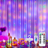 3x3m Waterproof LED Curtain Fairy Lights
