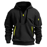 Men’s Plus Size Zipper Hoodie Jacket