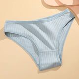 Plus Size High-Cut Cotton Briefs - Pack of 6