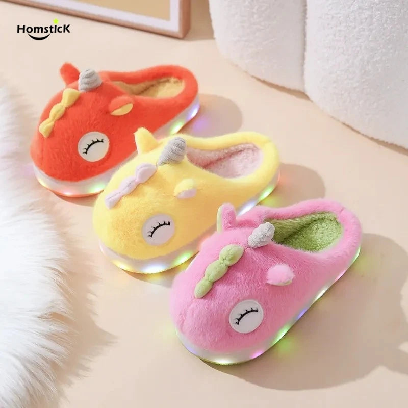 Kids’ Light-Up Fashion Slippers