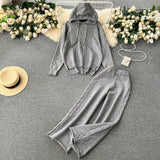 Women’s Cozy Hooded Knit Set