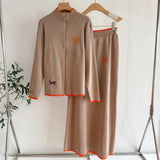 Women’s 2025 Knitted Two-Piece Outfit