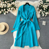 Women’s Loose Knit Cardigan Coat