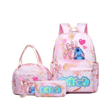3-Piece School Backpack Set – With Pencil Case & Lunch Bag