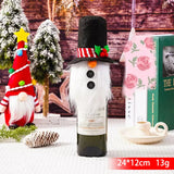 Red Christmas Bottle Cover