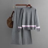 Women’s Knitted Sweater & Pants Set
