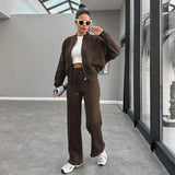 Women’s Red Oversized Jogger Set
