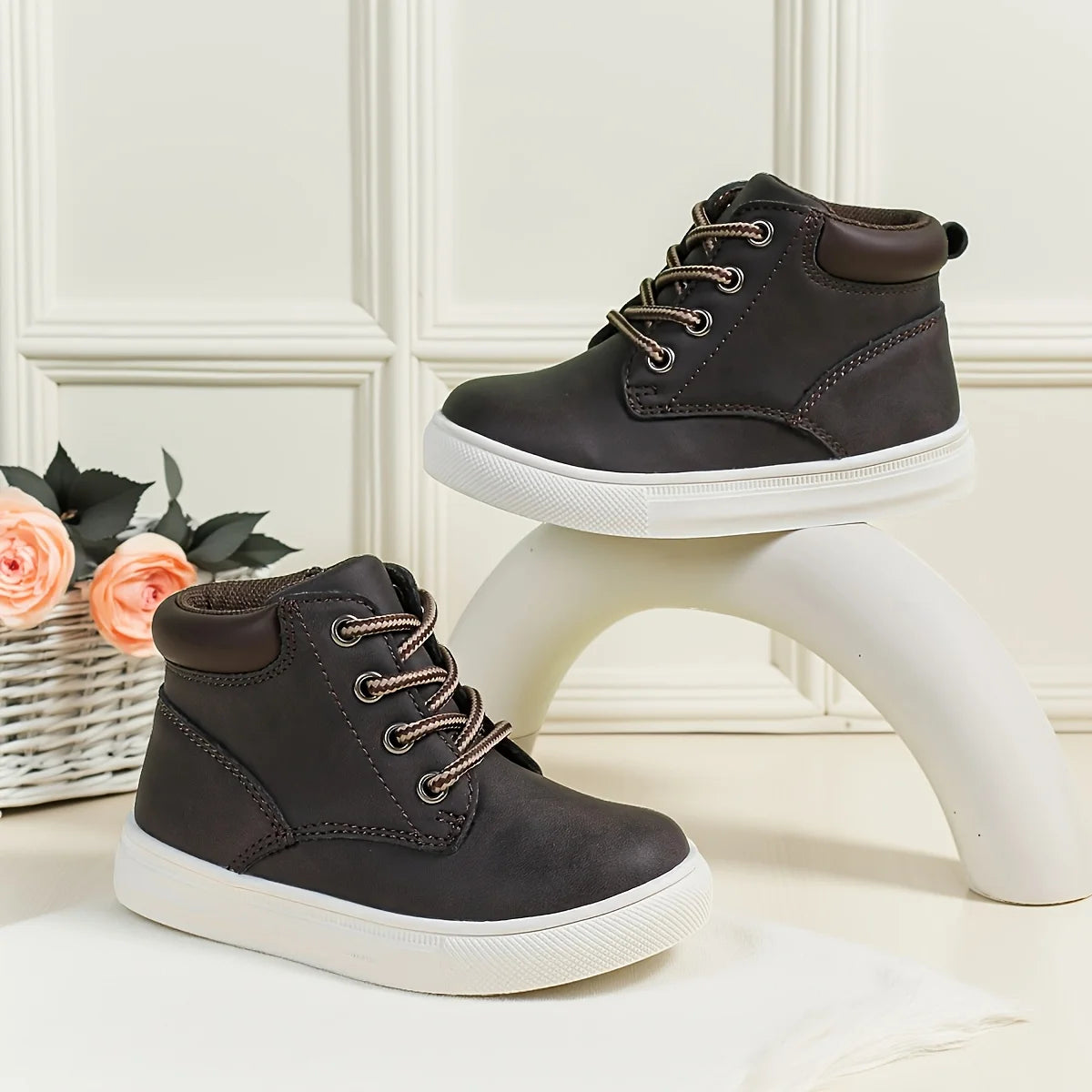 Kids’ Warm Side-Zip Boots