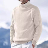 Winter Loose-Fit Men’s Turtleneck Sweater