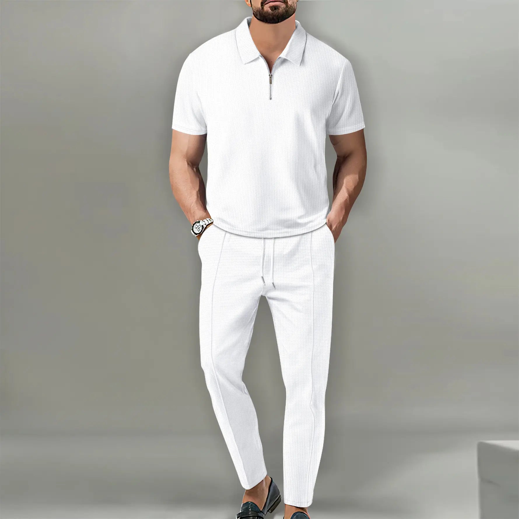 Men's Casual Two-Piece Summer Set