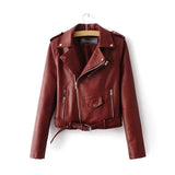 Women’s Mustard PU Motorcycle Jacket