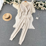 Women’s Sparkling Knit Two-Piece Set