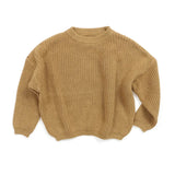 Kids’ 100% Cotton Knitted Pullover Sweater