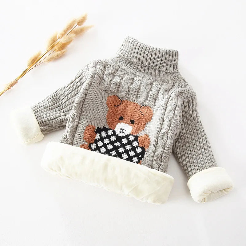 Unisex Kids Fleece Pullover Sweater