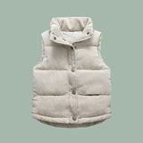 Kids’ Autumn Winter Corduroy Vest