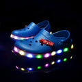 Kids' LED Cartoon Car Clog Sandals